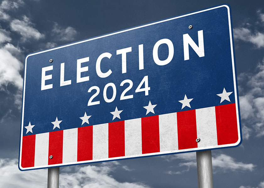 sign that says Election 2024